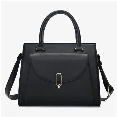 Big Square Branded Cross Body kožna torba